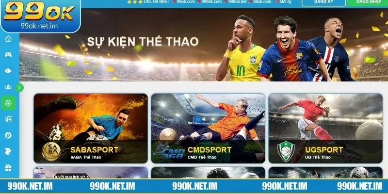 Thể thao 99OK sảnh cược hot năm 2025 